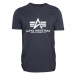 Alpha Industries Tričko Basic T-Shirt navy