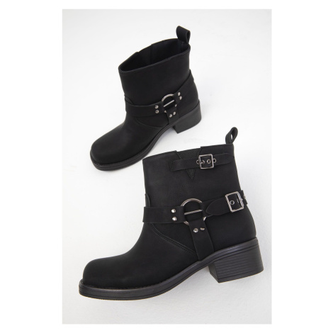 Soho Black Matte Women's Boots & Bootie 19678