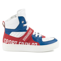 Tenisky dsquared2 sport edtn.07 sneakers hi-top modrá