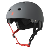 Triple Eight - Dual Certified Helmet EPS Liner Gun Matte - helma