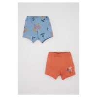 DEFACTO Baby Boy Palm Tree Patterned 2-Piece Shorts