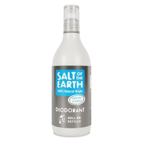 SALT OF THE EARTH Náplň Přírodní deo roll-on Pure Armour Vetiver & Citrus 525 ml