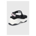 Sandály Pepe Jeans Grub Logo dámské, černá barva, na platformě