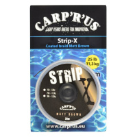 Carp ´R´ Us Carp´R ´Us Potahovaná Šňůrka Strip-X Matt Brown 20m Varianta: 15lb