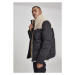 Urban Classics Sherpa Mix Boxy Puffer Jacket blk/darksand