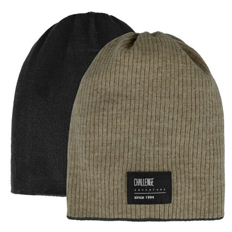 Chlapecká oboustranná čepice AJS AJS 48-444 Béžová