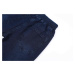 Chlapecké riflové kalhoty / tepláky KUGO CK0928, modrá / zelená aplikace Barva: Modrá