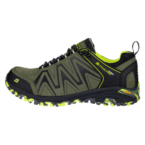 Alpine Pro Obaqe Unisex outdoorová obuv UBTX278 ivy green