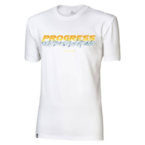 PROGRESS BARBAR SUNSET Pánské tričko, bílá, velikost