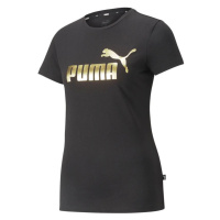 Puma ESS+ Metallic Logo Tee W 848303 01 tričko