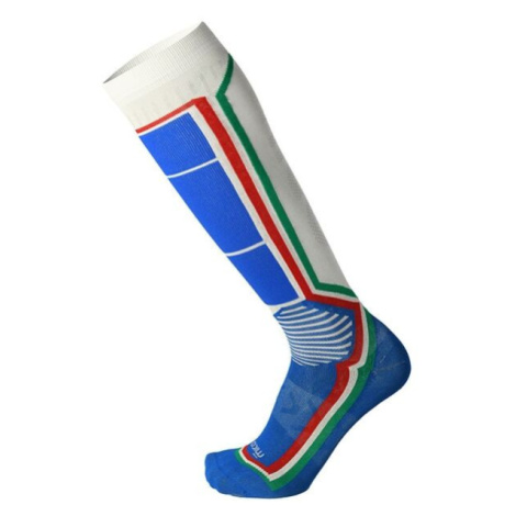 Mico CALZA SKI LIGHT ODOR ZERO X-STATIC Vysoké lyžařské ponožky, bílá, velikost