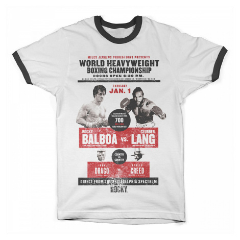 Rocky tričko, World Heavyweight Championship, pánské HYBRIS