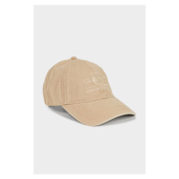 KŠILTOVKA GANT D2. TONAL ARCHIVE SHIELD CAP hnědá