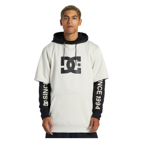 Dc shoes pánská technická mikina Dryden Silver Birch | Šedá