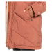 Roxy BETTER WEATHER Dámská dlouhá bunda, oranžová, velikost