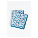 ALTINYILDIZ CLASSICS Men's Grey-blue Patterned Handkerchief