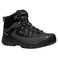 Keen Targhee Iii Mid Wp Men Pánské kožené vysoké trekové boty 10036541KEN triple black