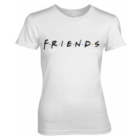 Friends tričko, Friends Logo Girly White, dámské