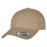 Zakřivený klasický snapback khaki