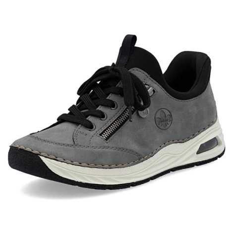 DÁMSKÉ POLOBOTKY RIEKER 44567-42 ŠEDÁ