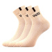 Voxx Fredy Unisex ponožky - 3 páry BM000000640200101794 béžová