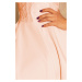 Dámské šaty MARTA v broskvové barvě s krajkou model 5998792