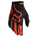 FOX Motokrosové rukavice FOX 180 Skew MX22 - oranžová
