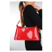 LuviShoes JOSELA Red Patent Leather Women's Handbag