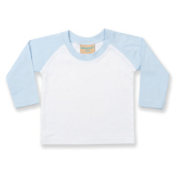 Larkwood Dětské tričko s dlouhým rukávem LW025 White
