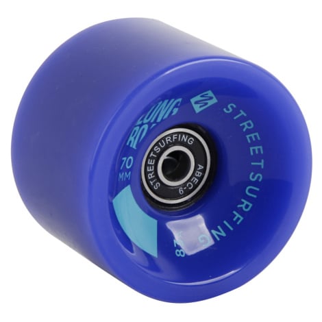 Kolečko Longboard 1ks - modré, ABEC 9, 70 mm Street Surfing