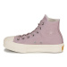 Converse CHUCK TAYLOR ALL STAR LIFT PLATFORM SUMMER UTILITY-LUCID LILAC/V Fialová