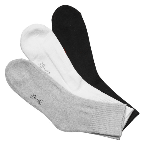 Sport froté ponožky MW3401B - 3páry vícebarevná PESAIL