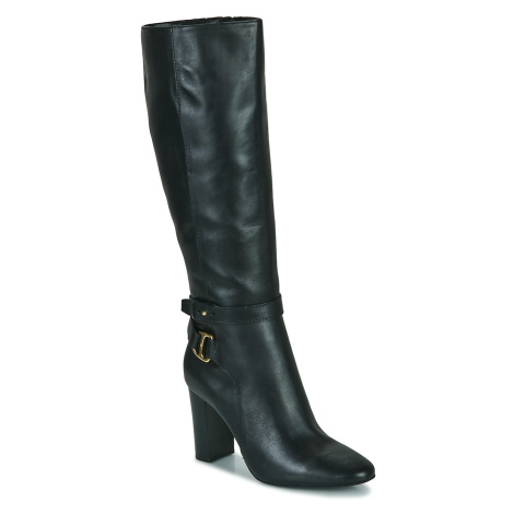 Lauren Ralph Lauren MAKENNA-BOOTS-TALL BOOT Černá