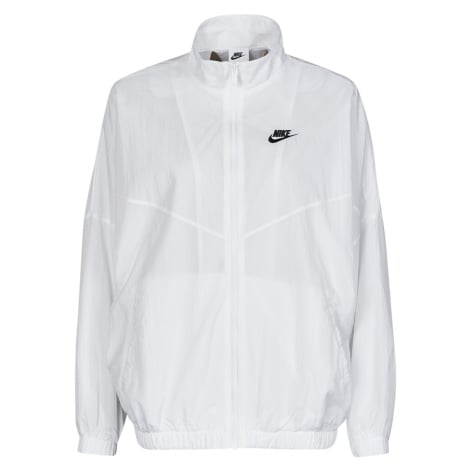 Nike ESSNTL WR WVN JKT Bílá