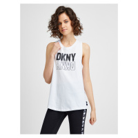 Bílé dámské tílko DKNY
