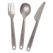 Příbor LifeVenture Superlight Titanium Cutlery Set