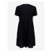 Černé dámské basic šaty ONLY Zally