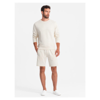 Ombre Men's sweatshirt set sweatshirt + shorts