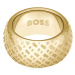 Hugo Boss Výrazný pozlacený prsten pro ženy 1580589