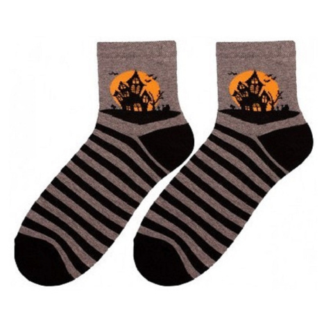 Bratex Popsox Halloween 5643 Women's Socks 36-41 Grey D-026