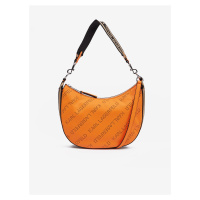 Oranžová dámská kabelka KARL LAGERFELD Moon SM Shoulderbag