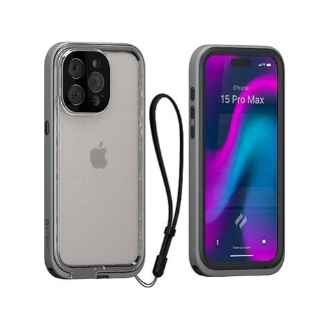 Catalyst Total Protection Case Titanium Gray iPhone 15 Pro Max