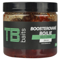 Tb baits boosterované boilie red crab 120 g - 24 mm