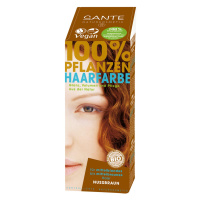 SANTE Rostlinná barva na vlasy ořechově hnědá 100 g