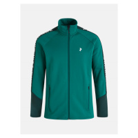 Mikina peak performance m rider zip jacket zelená