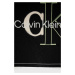 Bavlněný šátek Calvin Klein Jeans černá barva