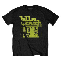 Billie Eilish Tričko Anime Logo Unisex Black