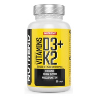 Nutrend Vitamins D3 + K2 90 kapslí