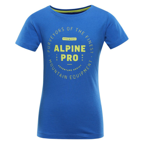 Alpine Pro Yvato Dětské triko KTSU362 cobalt blue