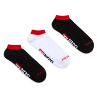 Ponožky diesel skm-gost-threepack socks černá
